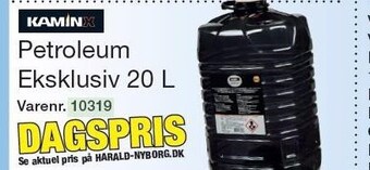 Harald Nyborg Kaminx petroleum eksklusiv 20 l tilbud