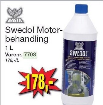 Harald Nyborg Basta swedol motorbehandling tilbud