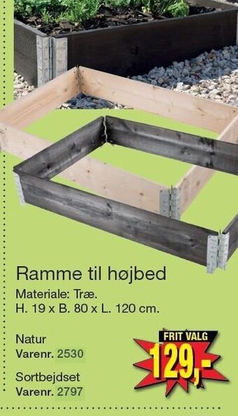 Harald Nyborg Ramme til højbed tilbud