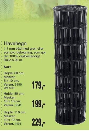 Harald Nyborg Havehegn tilbud