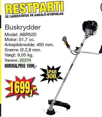 Harald Nyborg Buskrydder tilbud