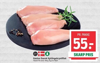 SPAR Gestus dansk kyllingebrystfilet tilbud