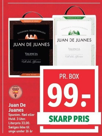 SPAR Juan de juanes tilbud