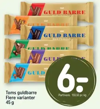 REMA 1000 Toms guldbarre tilbud