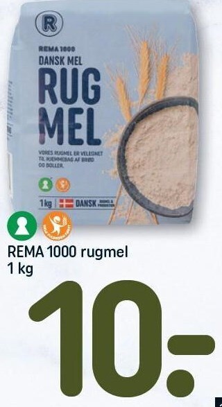 Rema 1000 rugmel