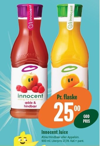 Min Købmand Innocent juice tilbud
