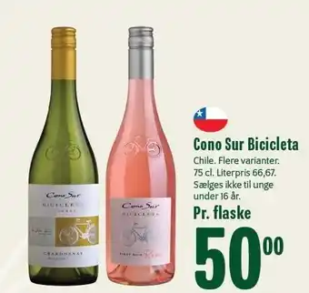 Min Købmand Cono sur bicileta tilbud