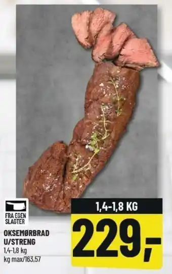 Løvbjerg Oksemørbrad U/ Streng tilbud