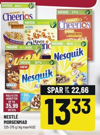 Løvbjerg Nestlé Morgenmad 325-375g tilbud