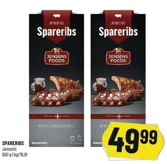 Løvbjerg Spareribs 650g tilbud