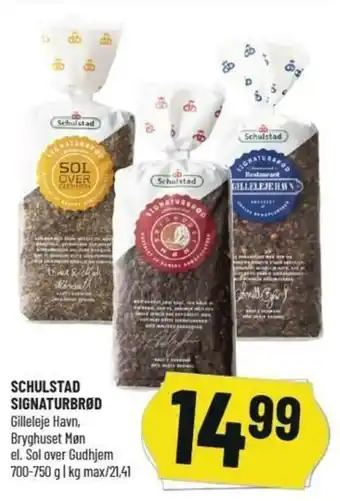 Løvbjerg Schulstad Signaturbrød 700-750 g tilbud