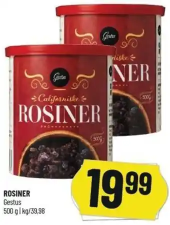 Løvbjerg Rosiner 500g tilbud