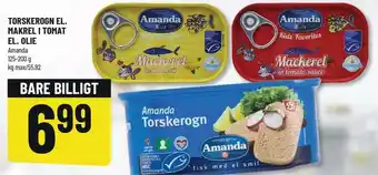 Løvbjerg Torskerogn El. Makrel I Tomat El. Olie 125-200g tilbud