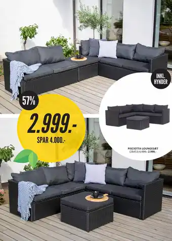 Pisciotta Loungesæt,