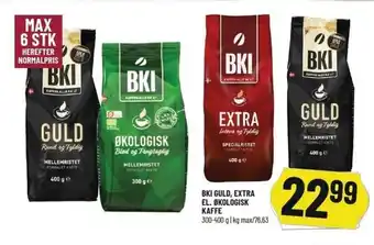 Løvbjerg BKI Guld Extra Eller Økologisk Special 300-400g tilbud