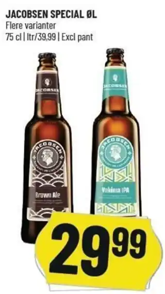 Løvbjerg Jacobsen Special ØL 75cl tilbud
