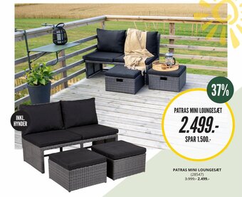 My Home Patras Mini Loungesæt tilbud