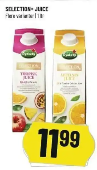 Løvbjerg Selection+Juice 1 Ltr tilbud