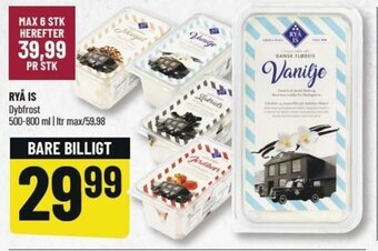 Løvbjerg Ryå Is 500-800ml tilbud