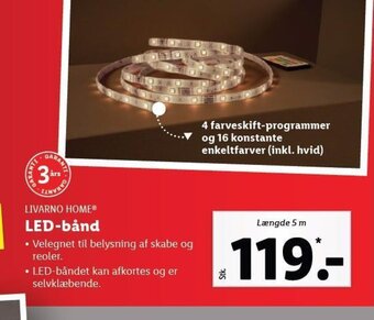 Lidl Led-band tilbud
