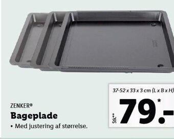 Bageplade