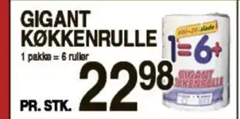 ABC Lavpris Gigant køkkenrulle tilbud