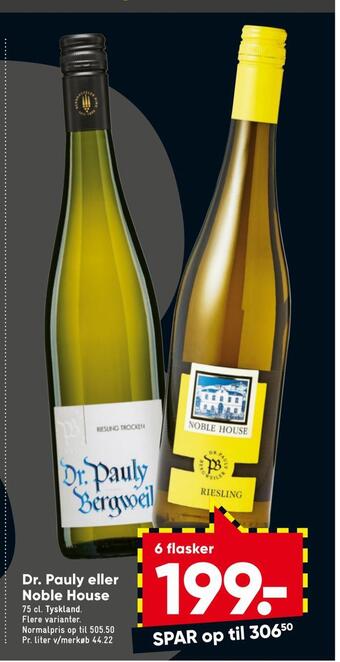 Bilka Dr. pauly eller noble house tilbud