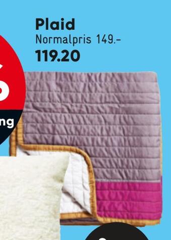 Bilka Plaid tilbud
