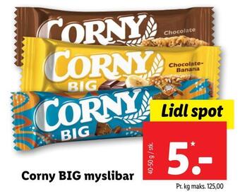 Corny big myslibar