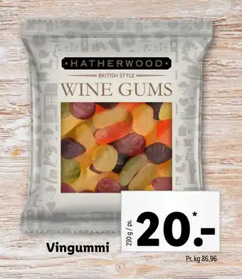 Lidl Vingummi tilbud