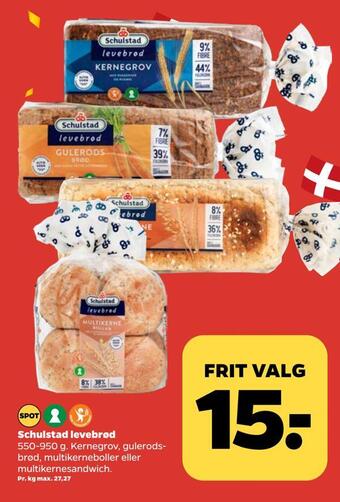Netto Schulstad levebrød tilbud