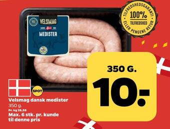 Netto Velsmag dansk medister tilbud