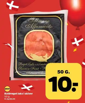Netto Koldrøget laks i skiver tilbud