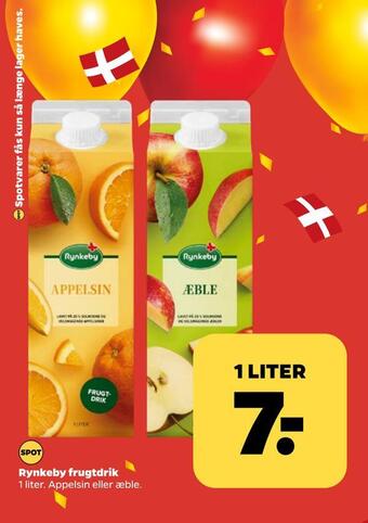 Netto Rynkeby frugtdrik tilbud