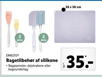 Bagetilbehør af silikone