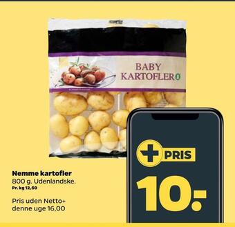 Netto Nemme kartofler tilbud