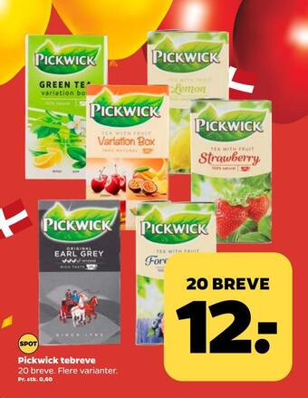 Netto Pickwick tebreve tilbud