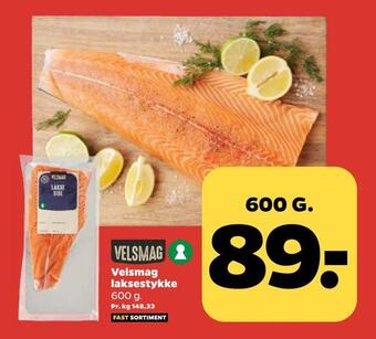 Netto Velsmag laksestykke tilbud
