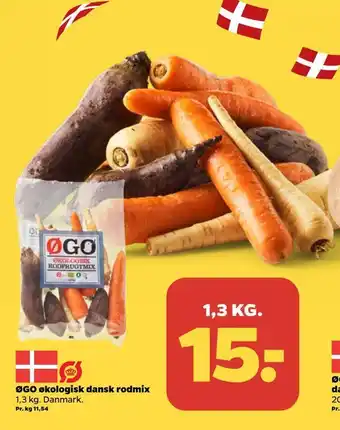 Netto Øgo økologisk dansk rodmix tilbud