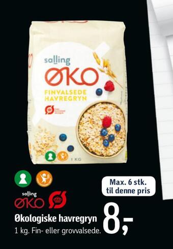 Økologiske havregryn
