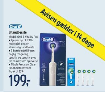 Føtex Eltandbørste tilbud