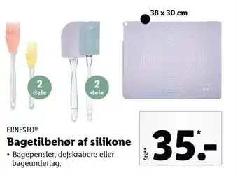 Lidl Ernesto bagetilbehør af silikone tilbud