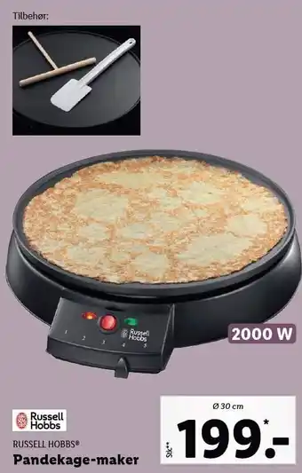 Lidl Russell hobbs pandekage-maker tilbud