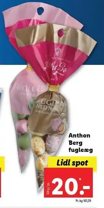 Lidl Anthon berg fugleæg tilbud