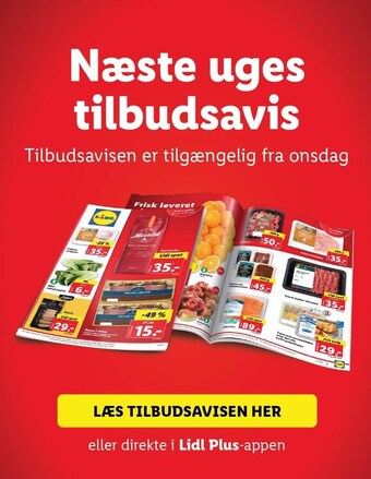 Lidl Næste uges tilbudsavis tilbud