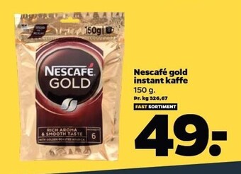 Netto Nescafé gold instant kaffe tilbud
