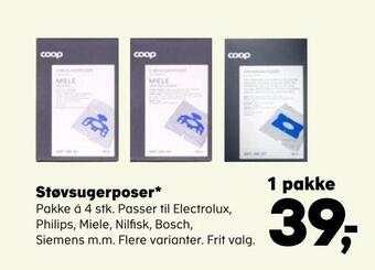 Kvickly Støvsugerposer* tilbud