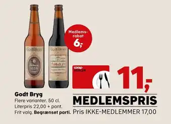 Kvickly Godt bryg tilbud