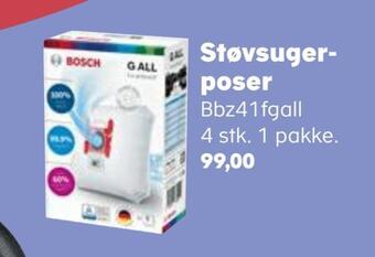 Kvickly Støvsugerposer tilbud