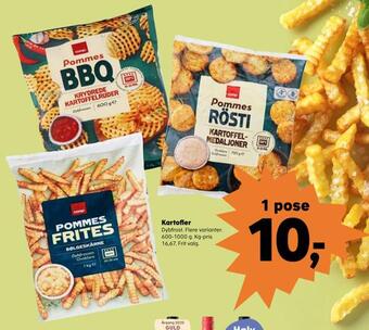 Kvickly Kartofler tilbud